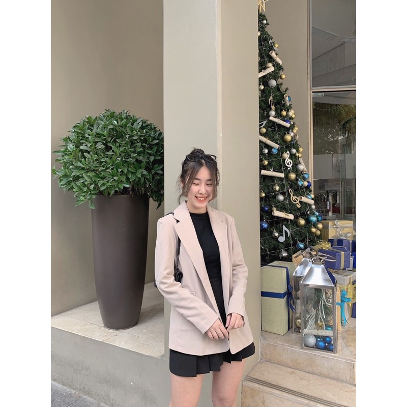 [Mã WASTMINI giảm 10% tối đa 30K đơn 150K] Áo blazer kaki BLAZER TAN | BigBuy360 - bigbuy360.vn