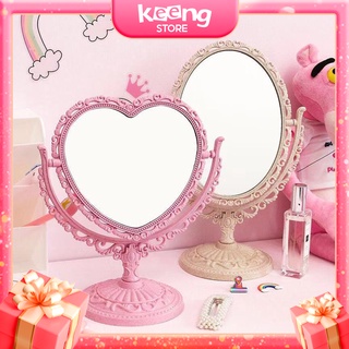 Gương để bàn phong cách châu âu KEENGSTORE  (GƯƠNG 2 MẶT)