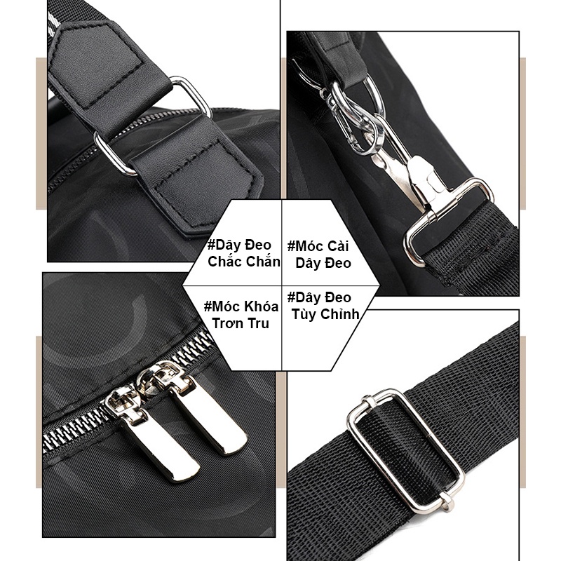 Túi du lịch nam nữ ZAJA đa năng gấp gọn thời trang xách tay ulzzang đựng đồ cá nhân chống nước