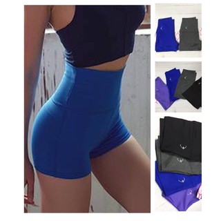 QuẦN đùi tập gym nữ kensport:quần đùi cạp cao