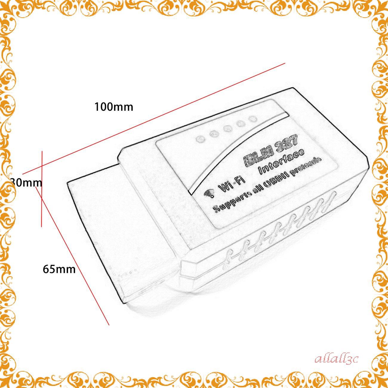 Chip Chẩn Đoán Lỗi Ô Tô Wifi V1.5 Pic18F25K80 Elm327 Obd2