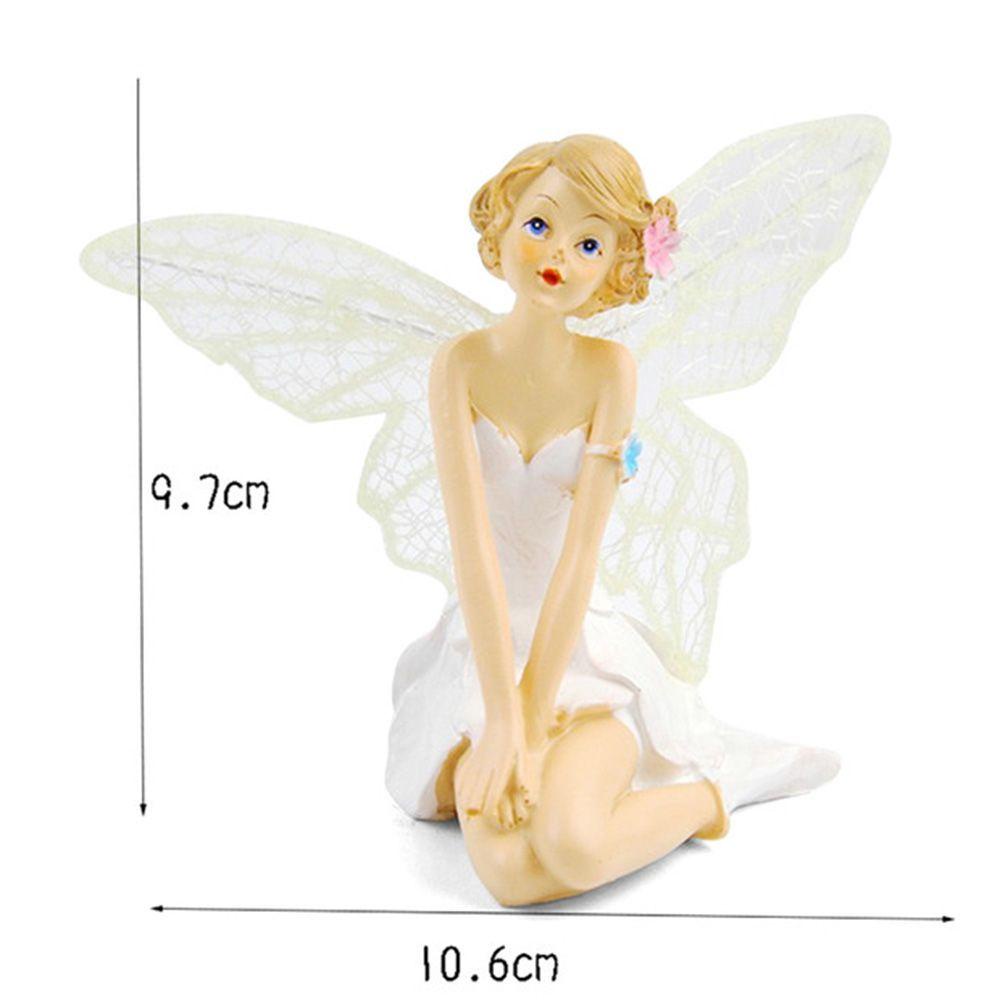 LANSEL Mô Hình Thiên Thần Hoạt Hình Trang Trí Vườn Cây