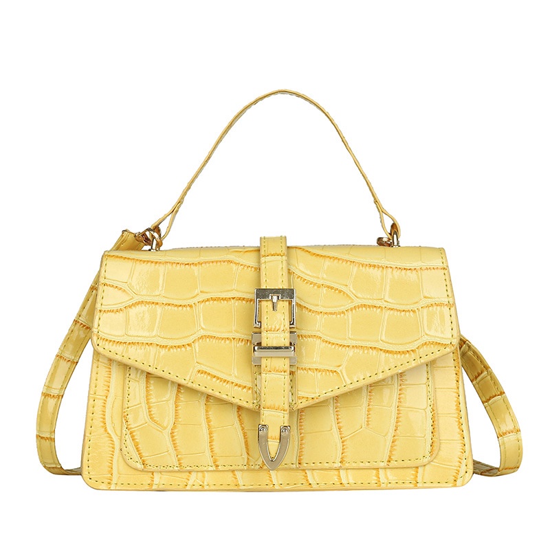 Túi Xách Đeo Vai Hình Vuông Màu Trơn Phong Cách retro Thời Trang Mùa Xuân 2022