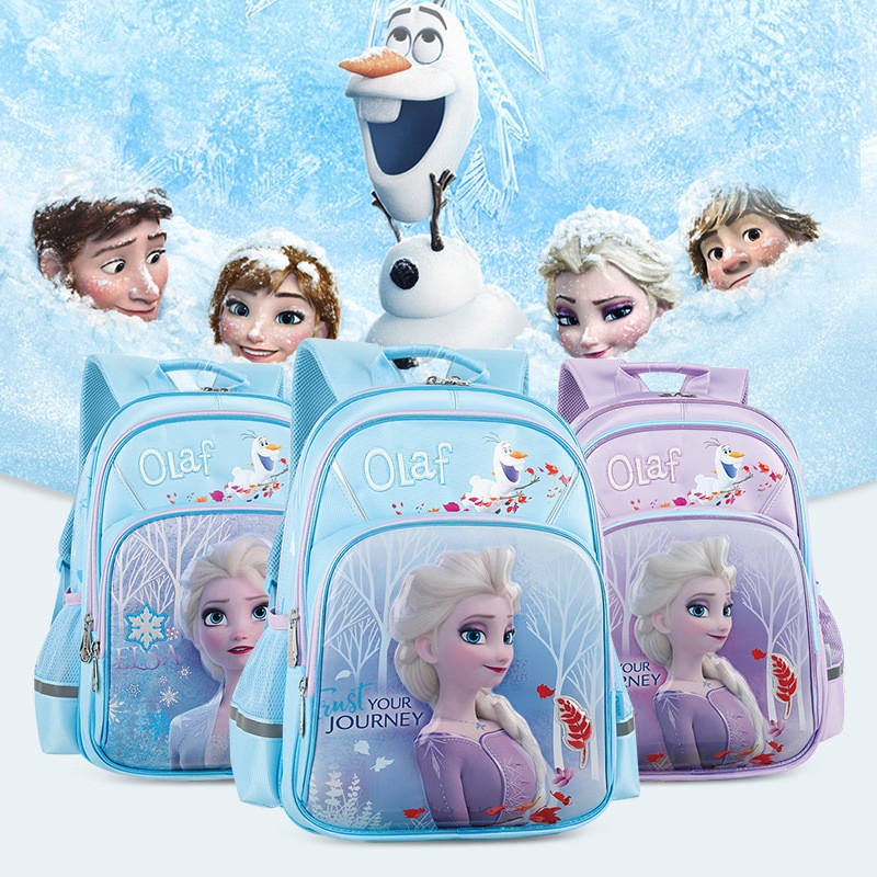 Ba Lô Đi Học In Hình Công Chúa Elsa Trong Phim Frozen 2 Dành Cho Bé Gái Tiểu Học