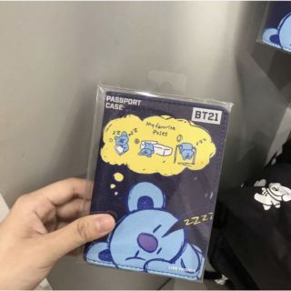 Passport BT21 | Bao da bọc hộ chiếu (Tata, Cooky, Chimmy)