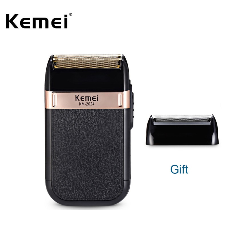 Máy Cạo Râu Lưỡi Kép Chính Hãng Kemei - Cạo Siêu Sát - Dụng Cụ Làm Đẹp Cho Phái Mạnh Không Thể Bỏ Qua - Bảo Hành 6 Tháng