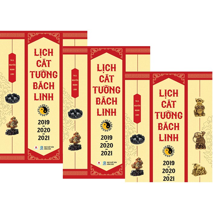 Sách Lịch cát tường bách linh 2019 -2020 - 2021