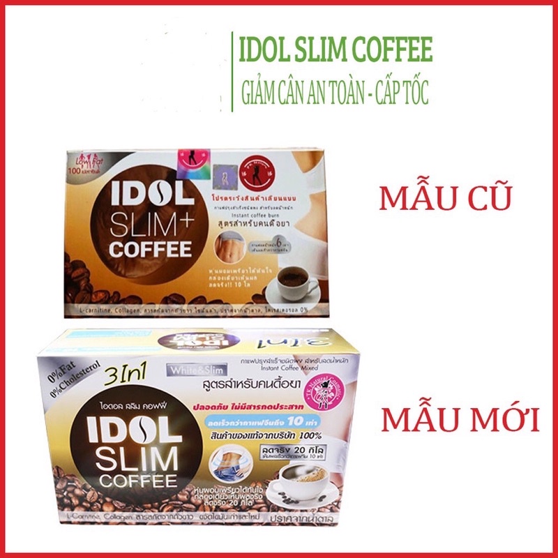 Cà Phê Giảm Cân Idol Slim Coffee giảm cân nhanh cấp tốc an toàn hiệu quả