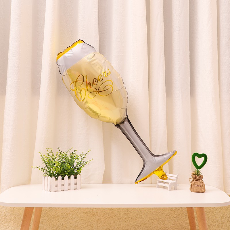 Bóng Chai Rượu Ly Bia Các Loại Trang Trí Sinh Nhật