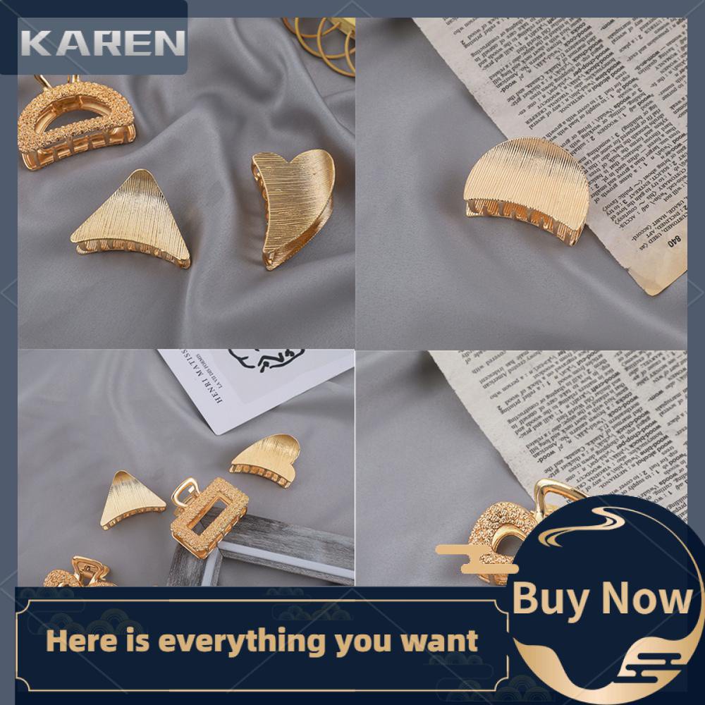 Kẹp Tóc Nơ Kim Loại Thời Trang Xinh Xắn Cho Nữ