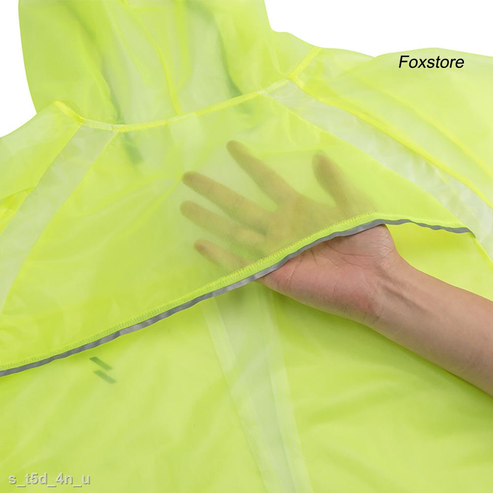 Sỉ số lượng lớn Áo mưa siêu mỏng thoáng khí khóa kéo cho nam nữ FS