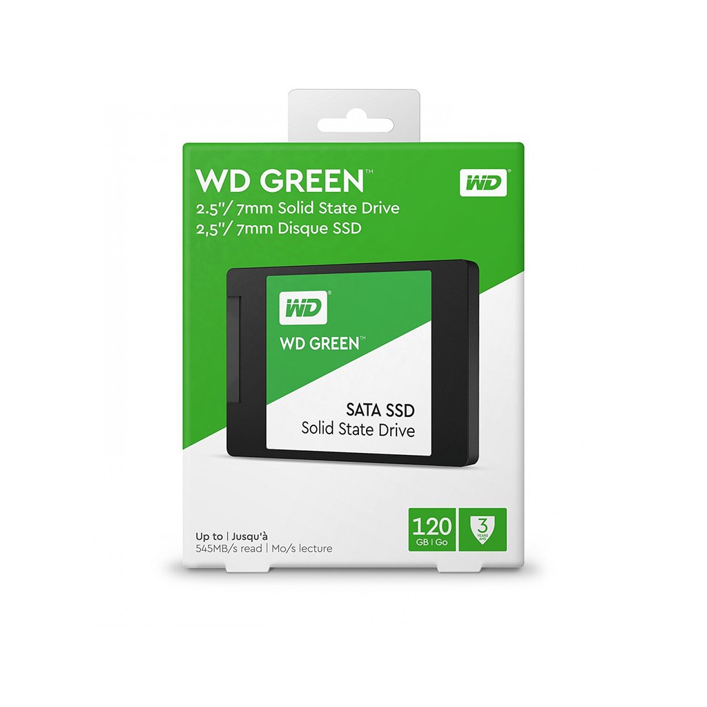 Ổ Cứng SSD WD Western Digital Green 2.5" SATA 3 120GB | 240GB | 480GB - Bảo hành chính hãng 3 Năm | BigBuy360 - bigbuy360.vn