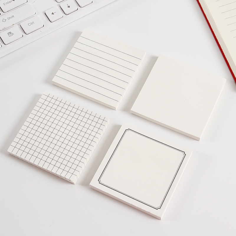Set 80 tờ giấy ghi chú màu trắng tiện dụng chất lượng cao