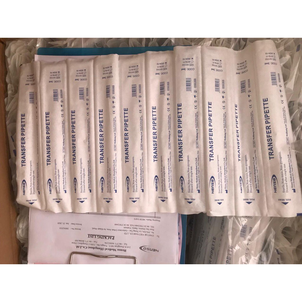 Ống bón sữa, bón thuốc cho bé Henso 3ml