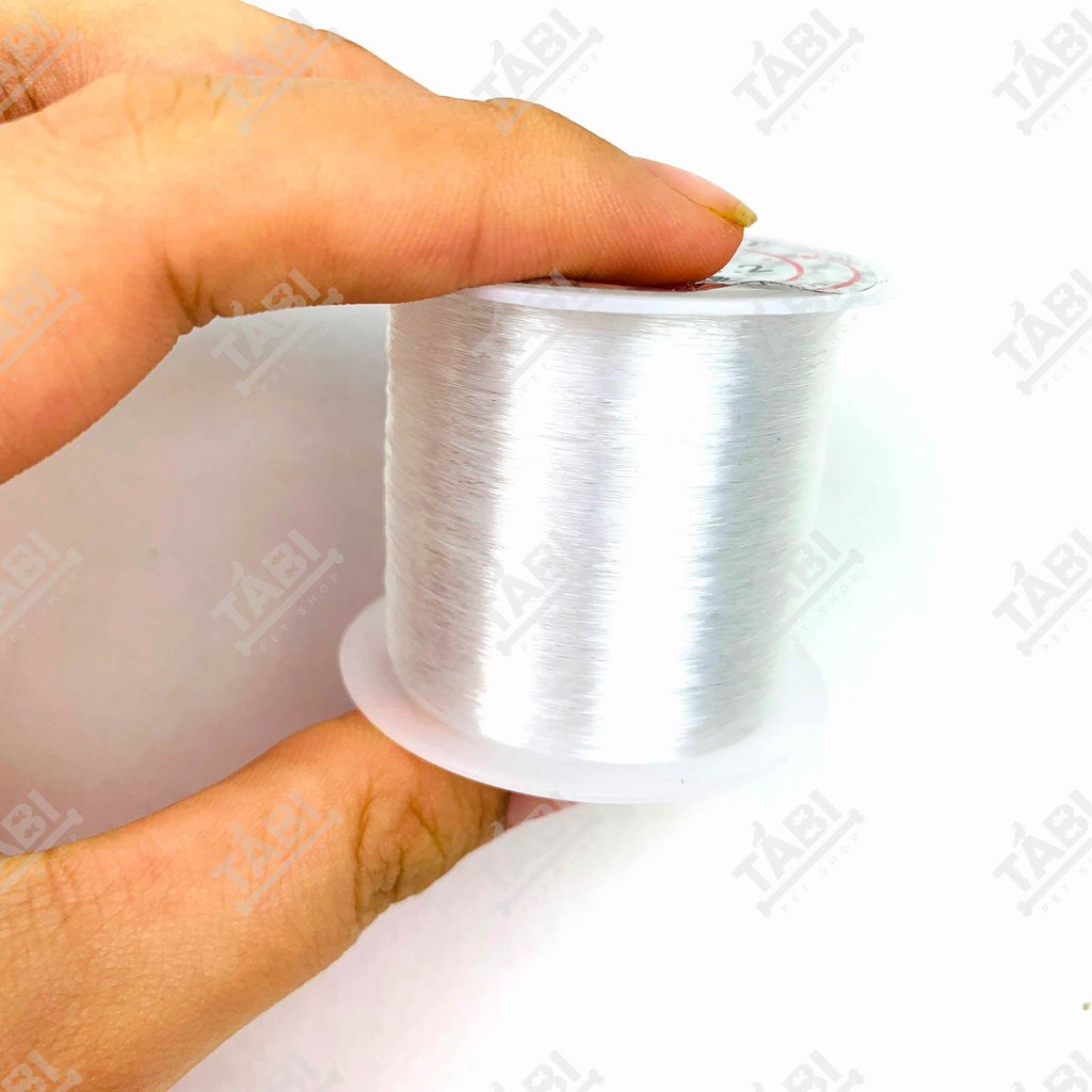 Cuộn 100 mét Cước Tàng Hình Buộc Rêu Trong Suốt, Siêu Mỏng Chỉ 0.2MM [CƯỚC TÀNG HÌNH]