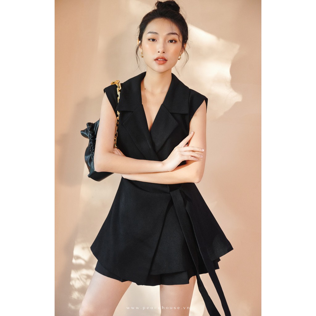 [Mã FAGREEN245 giảm 10% tối đa 30K đơn 99K] Đầm vest buộc dây , Peace House Clothing | BigBuy360 - bigbuy360.vn