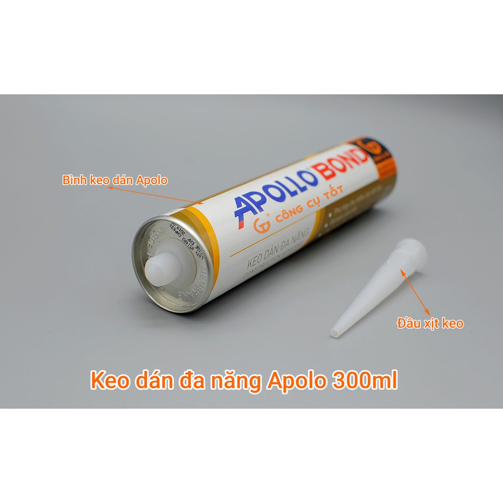 Keo dán đa năng APOLLO 300ml vỏ nâu