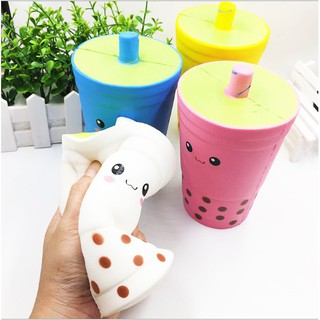 Squishy hình ly trà sữa độc đáo Ygia sàn