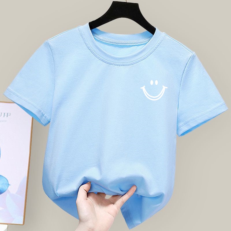 Áo Thun Unisex In Họa Tiết Hoạt Hình Cho Bé Gái