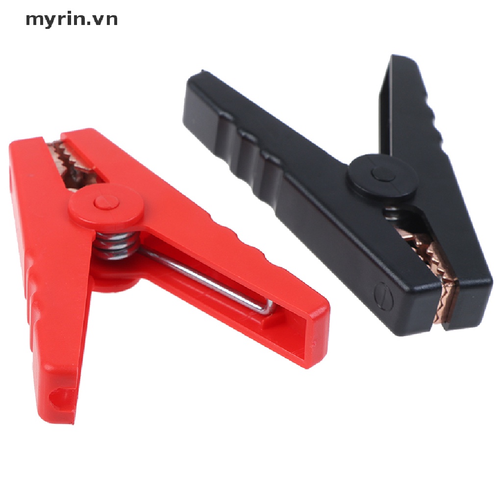 Bộ 2 Kẹp Cá Sấu Cỡ Lớn 100a Cách Điện Cho Xe Hơi