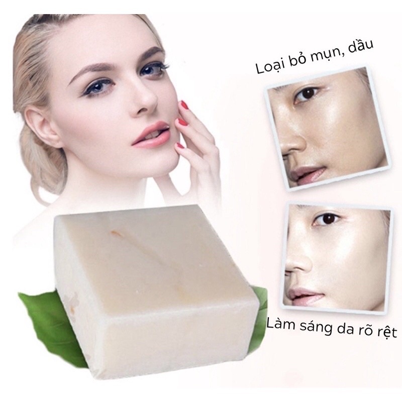 Xà phòng THÁI LAN cám gạo JAM Chiết Xuất Cám Gạo Và Sữa Tươi Tự Nhiên Sạch Mụn Trắng Da ( Lẻ 1 miếng ) | BigBuy360 - bigbuy360.vn