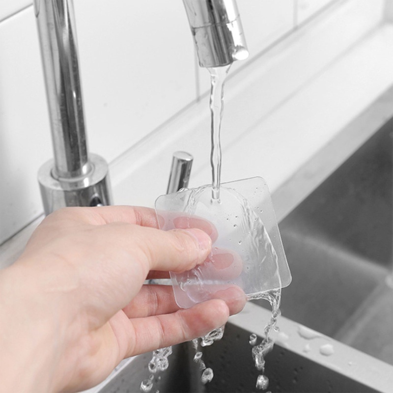 Bộ 50 Miếng Dán Hai Mặt Cố Định Chống Thấm Nước Siêu Dính Có Thể Tái Sử Dụng