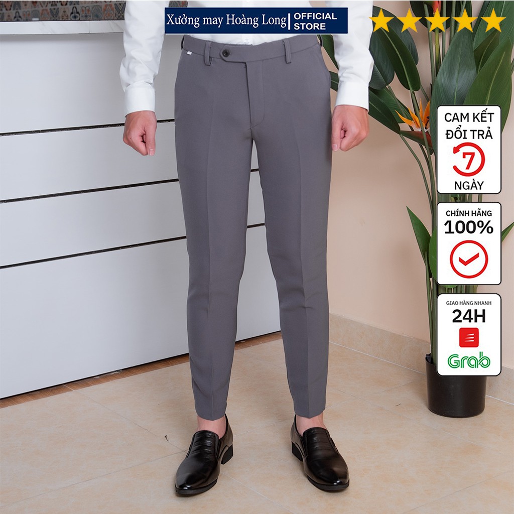 Quần tây nam vải tuyết mưa mềm mịn co giãn Hàn Quốc | BigBuy360 - bigbuy360.vn