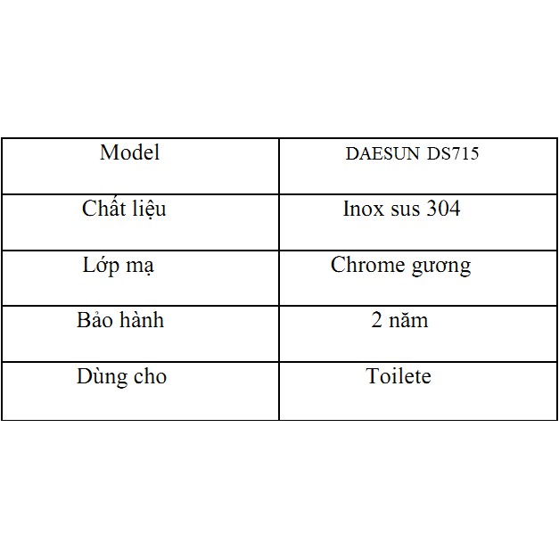 LÔ GIẤY VỆ SINH DAESUN- DS715