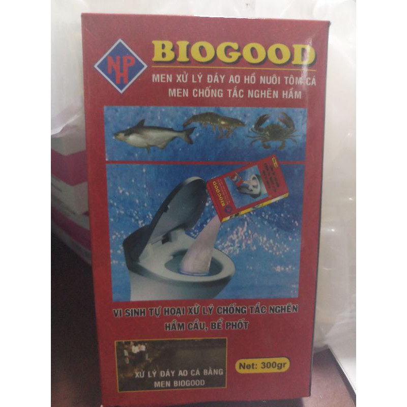 Biogood gói 300 gram men chống tắc nghẽn hầm