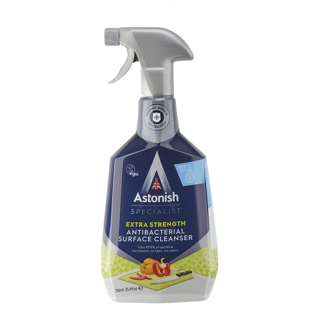 Bình Xịt Khử Khuẩn Vệ Sinh Dụng Cụ Bếp, Tủ Lạnh ASTONISH C6700 750ml