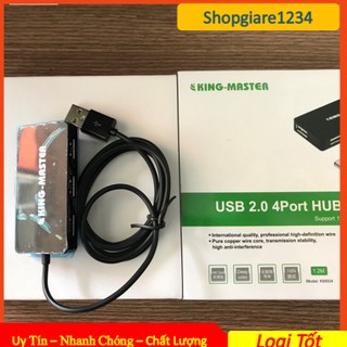 HUB CHIA 4 CỔNG USB 2.0 KINGMASTER KM004
