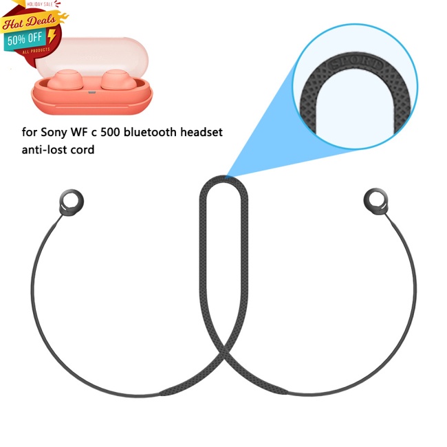 Dây Đeo Cổ Co Giãn Chống Thất Lạc Cho Tai Nghe Sony Wf-c500