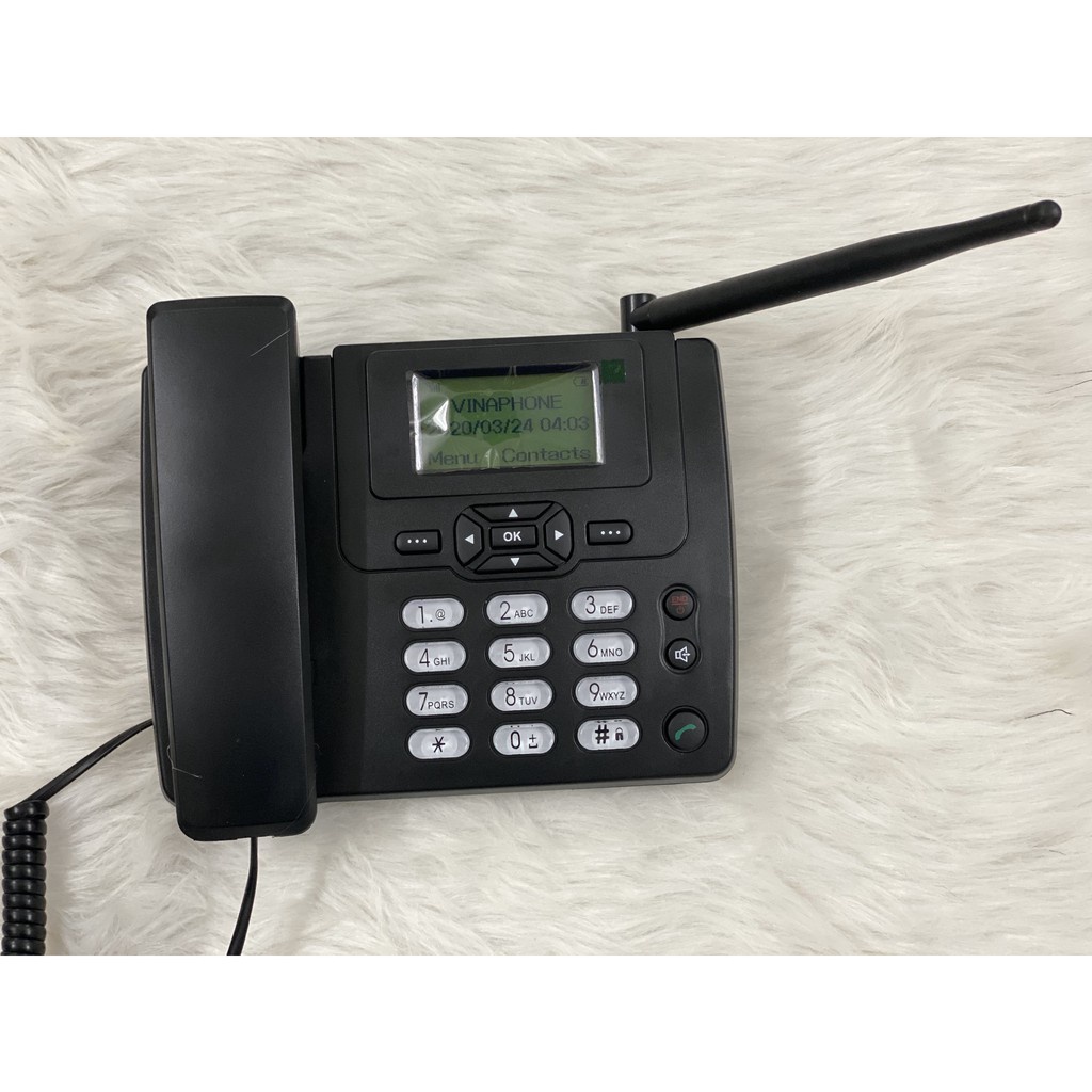 ❤️ Điện Thoại Bàn Không Dây Lắp Xài Sim Các Loại: VinaPhone, Viettel, Mobifone, Gphone, HomePhone Mã Huawei GSM 3125i.