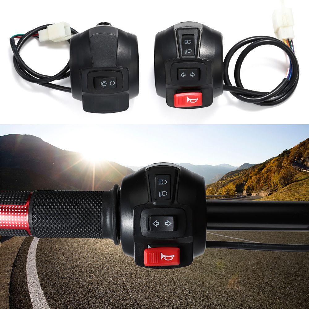 Đèn Gắn Tay Lái Xe Đạp Điện / Scooter 3 Trong 1 EUTUS