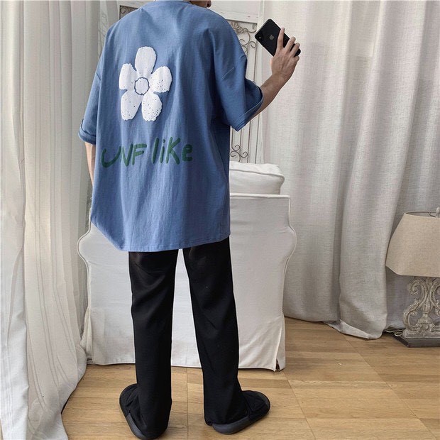 Áo Thun Form Rộng Tay Lỡ Unisex A26
