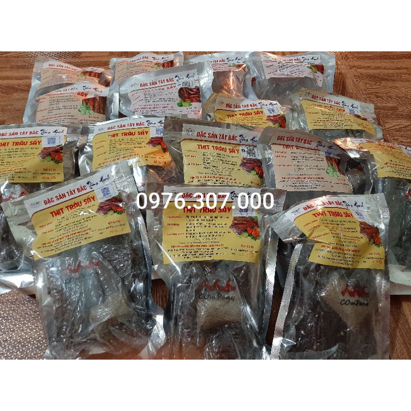 Trâu gác bếp đặc sản Sapa (tặng kèm chẩm chéo) bao chuẩn