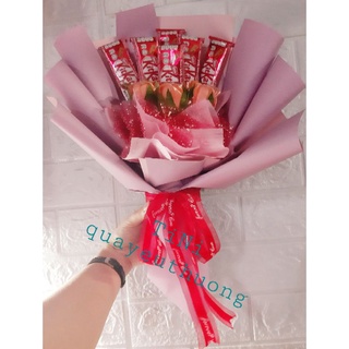 Bó hoa kitkat (6 thanh)