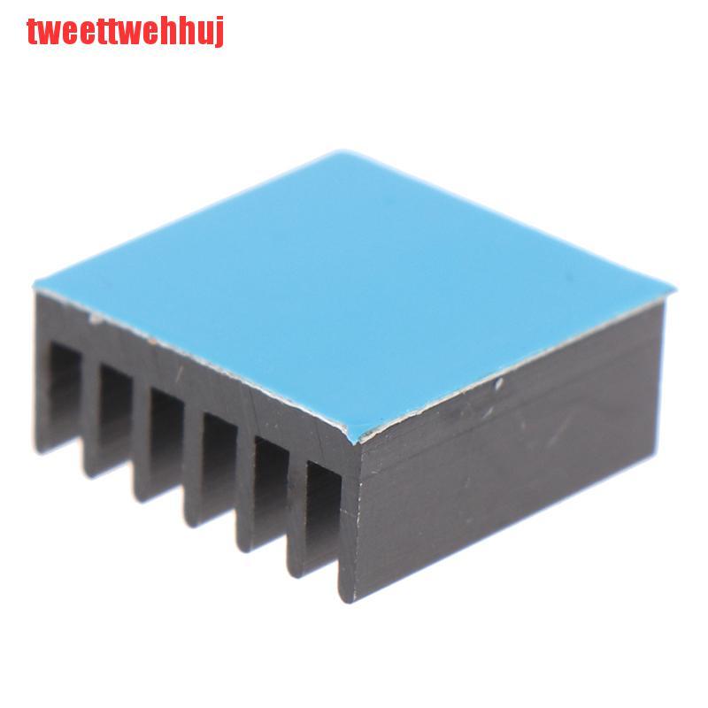 Set 10 Tấm Tản Nhiệt Bằng Nhôm 14x14 X 6mm Màu Đen Kèm Đệm Tản Nhiệt | BigBuy360 - bigbuy360.vn