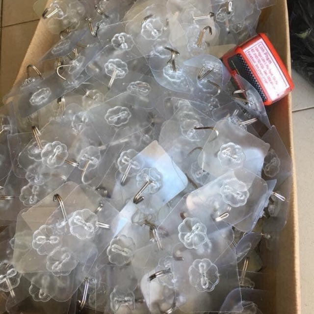 Combo 1000 móc siêu dính trong suốt
