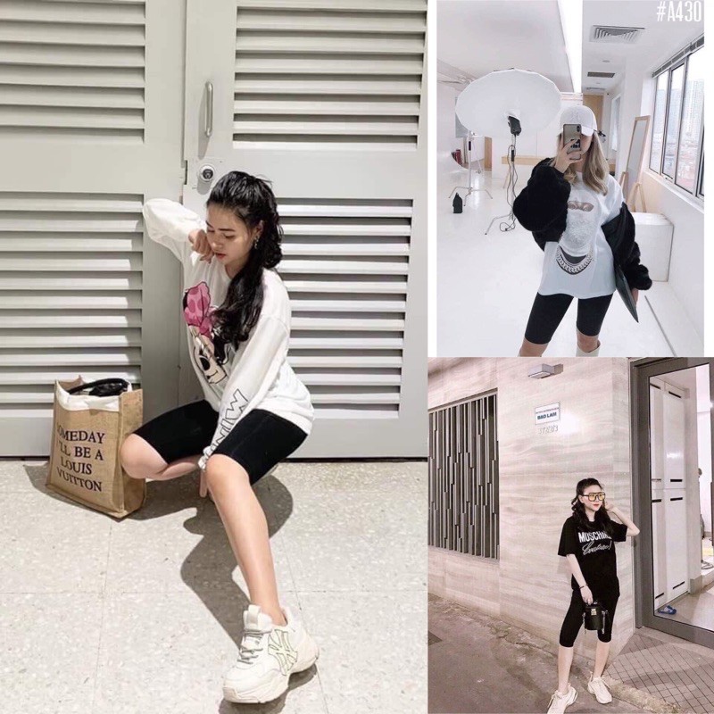 Quần Legging Lửng Nữ 🌸 FREESHIP Legging ngố co dãn SIÊU HOT 🌸 | BigBuy360 - bigbuy360.vn