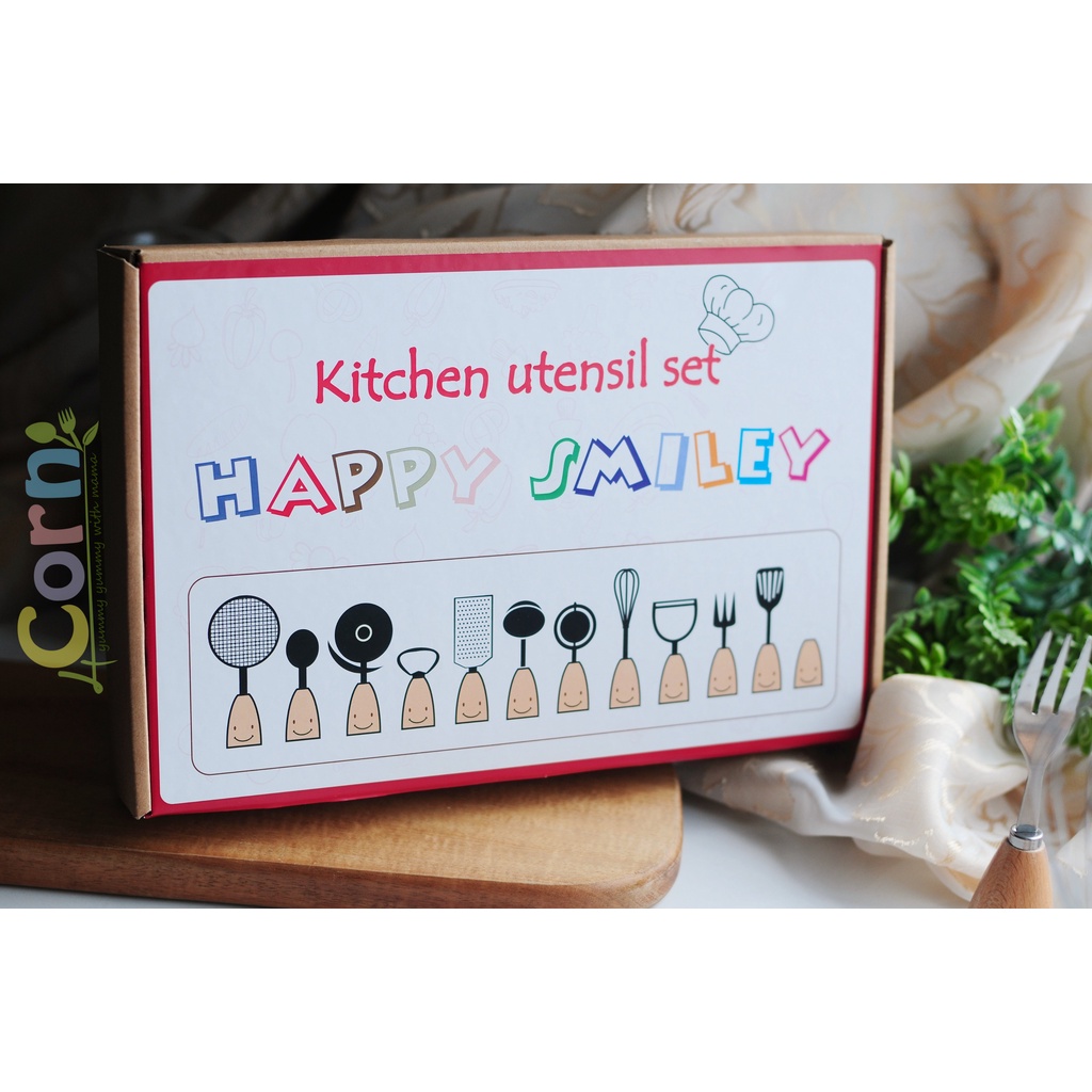 Bộ 12 dụng cụ nhà bếp Happy Smiley