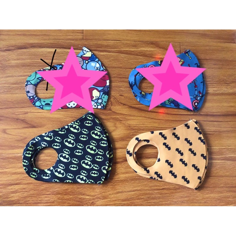 Khẩu trang vải hình 3d người lớn | BigBuy360 - bigbuy360.vn