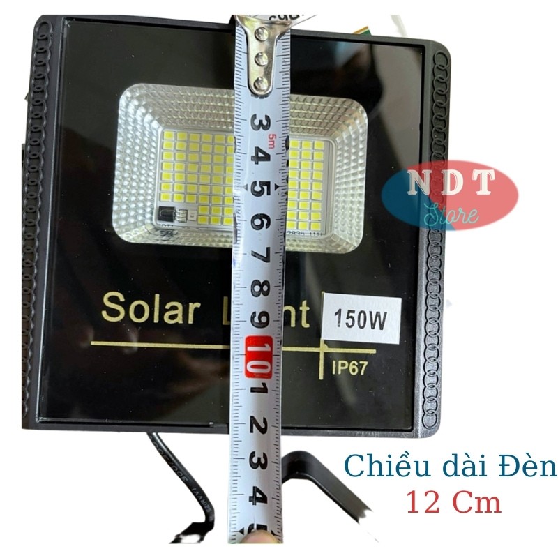 Đèn năng lượng mặt trời solar light Mini 150W Đèn Led có điều khiển hẹn giờ Bật Tắt SL-F150