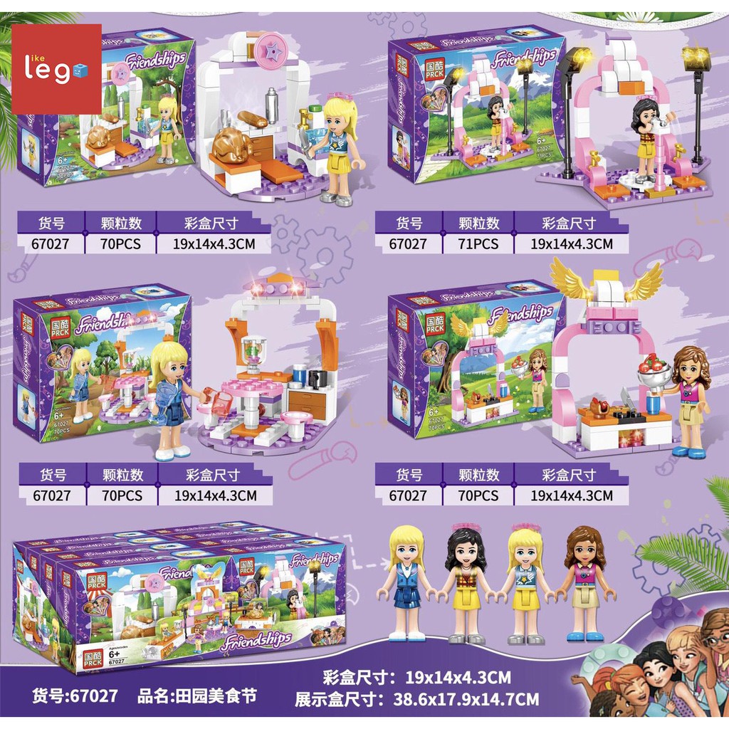 Like Lego Lắp Ráp Friendship 67027