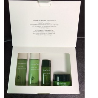 (AUT 100%)SAMPLE SET TRÀ XANH INNISFREE GREEN TEA SPECIAL KIT MINI