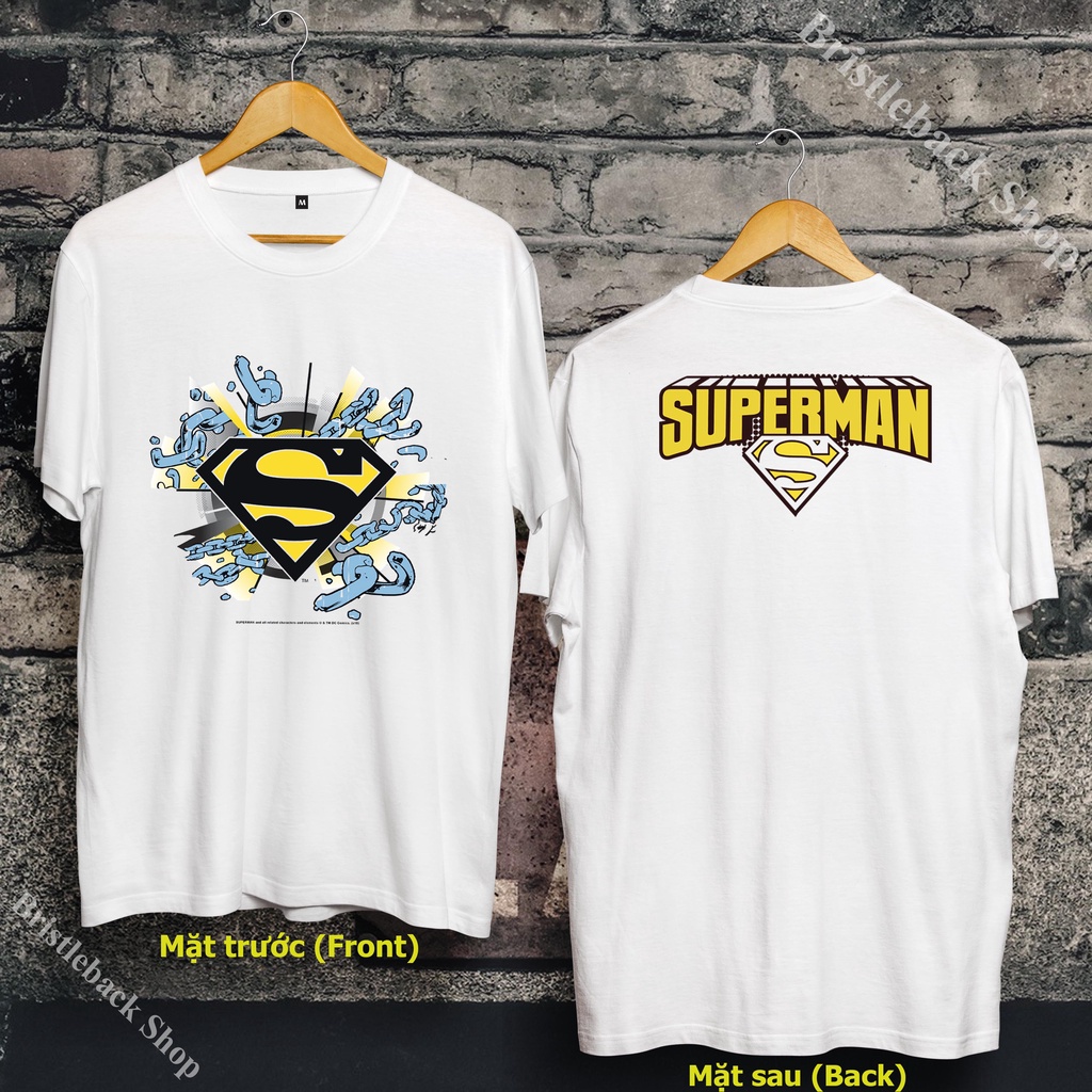 📦Áo Phông Superman - Siêu Nhân - Superman T-Shirt - DC Comics T-Shirt phong cách - Y12SPM-005