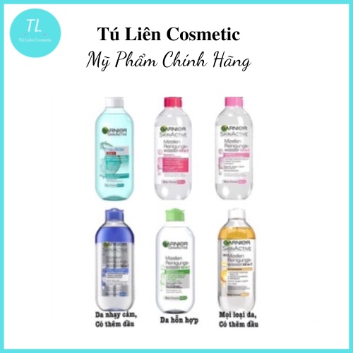 Nước tẩy trang 𝗚𝗮𝗿𝗻𝗶𝗲𝗿 𝗠𝗶𝗰𝗲𝗹𝗹𝗮𝗿 𝗖𝗹𝗲𝗮𝗻𝘀𝗶𝗻𝗴 𝗪𝗮𝘁𝗲𝗿