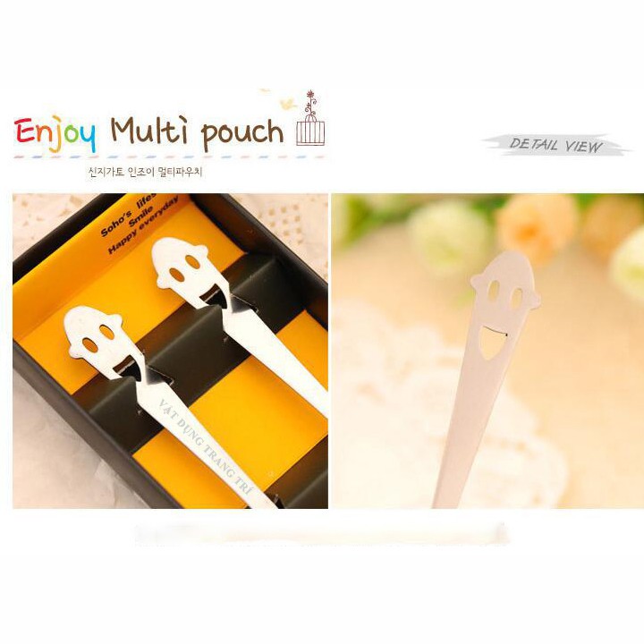 HỘP MUỖNG + NĨA INOX CHO BÉ