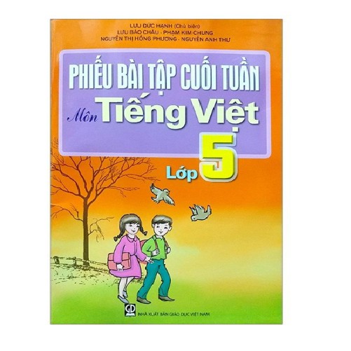 Sách Phiếu bài tập cuối tuần Tiếng Việt lớp 5