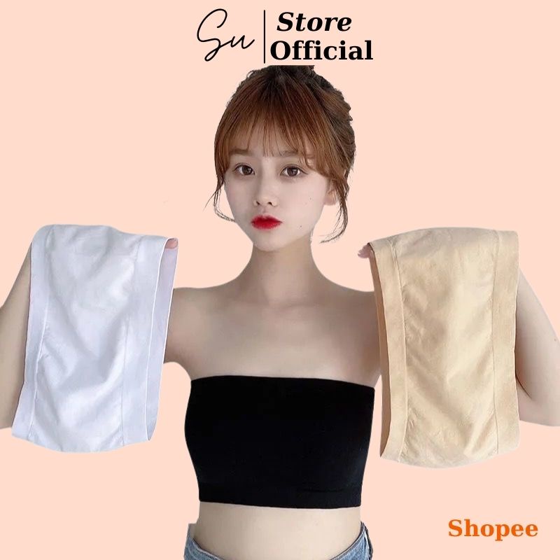 Áo Bra Ống Không Dây, Áo Lót Học Xinh Cotton - 0123